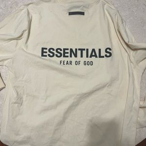 Essentials FOG buttercream long sleeve